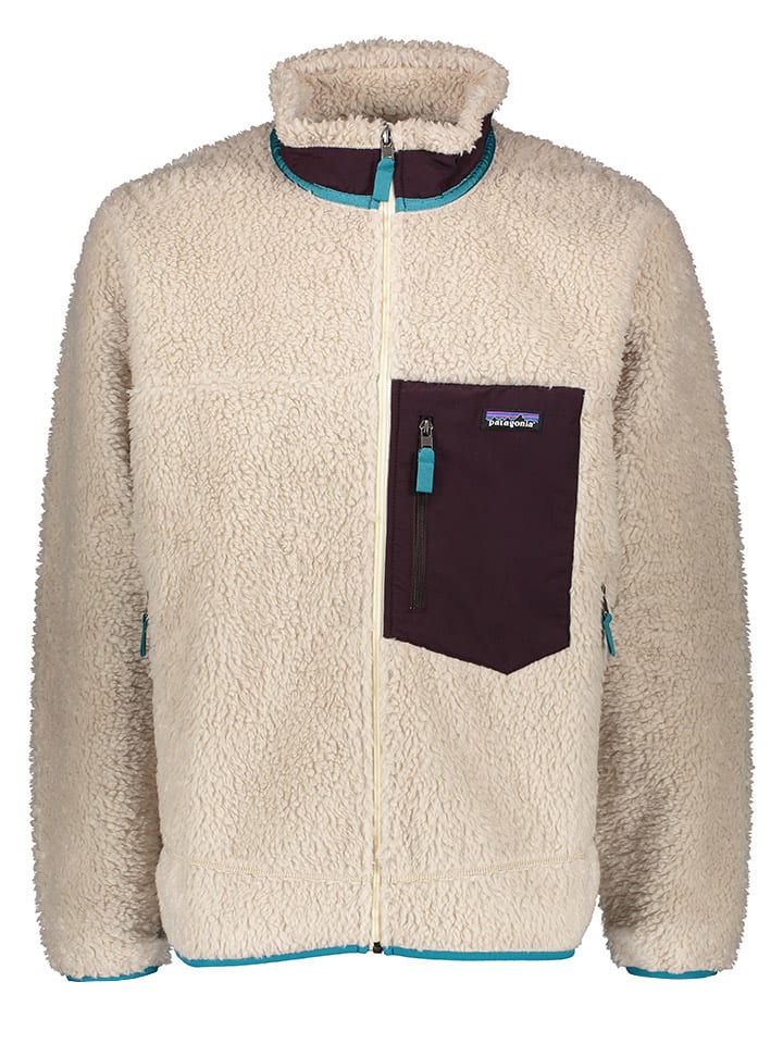 Patagonia Fleecejacke in Beige günstig kaufen