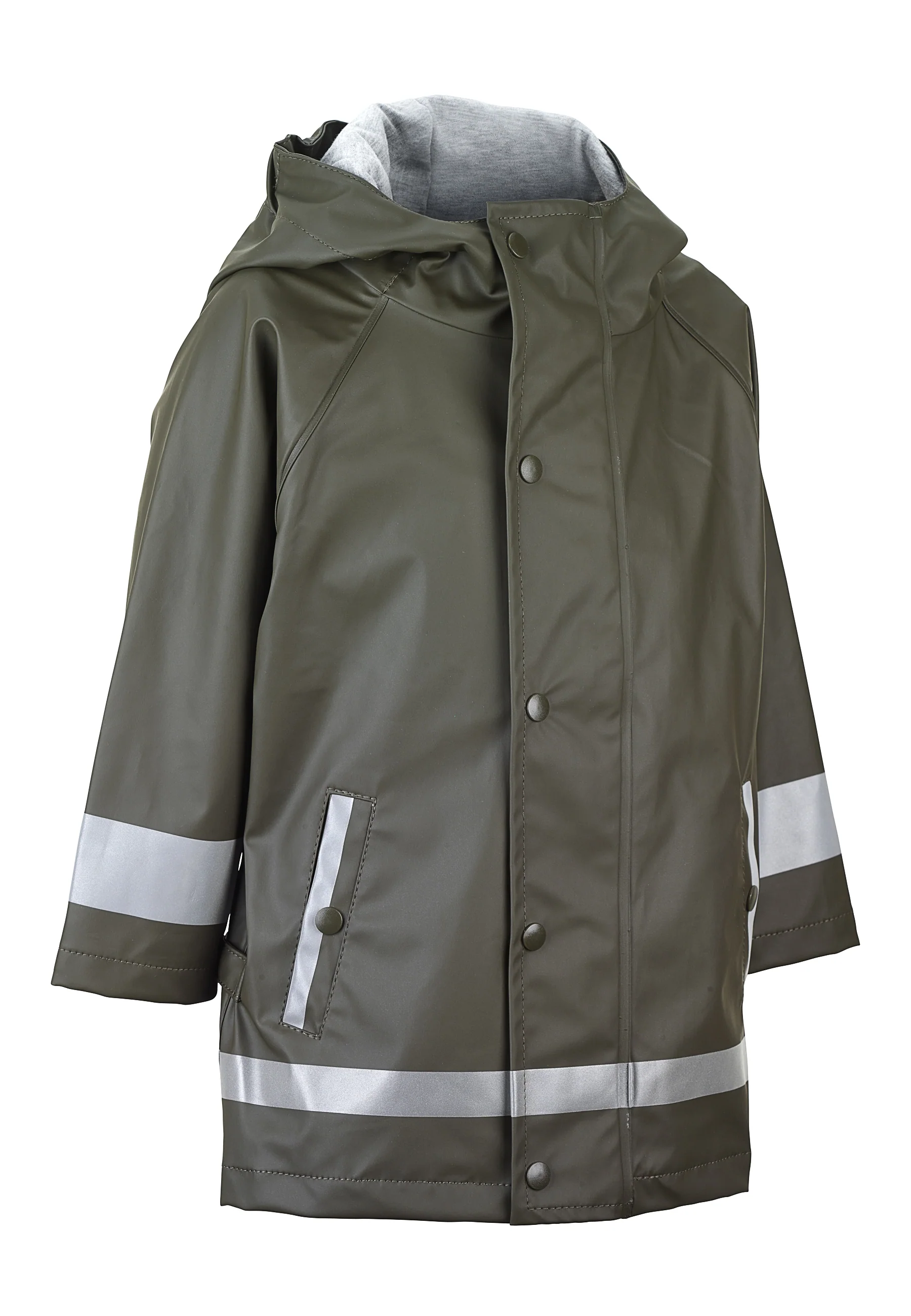 Regenjacke ungefüttert mit Reflektoren,wasserdicht