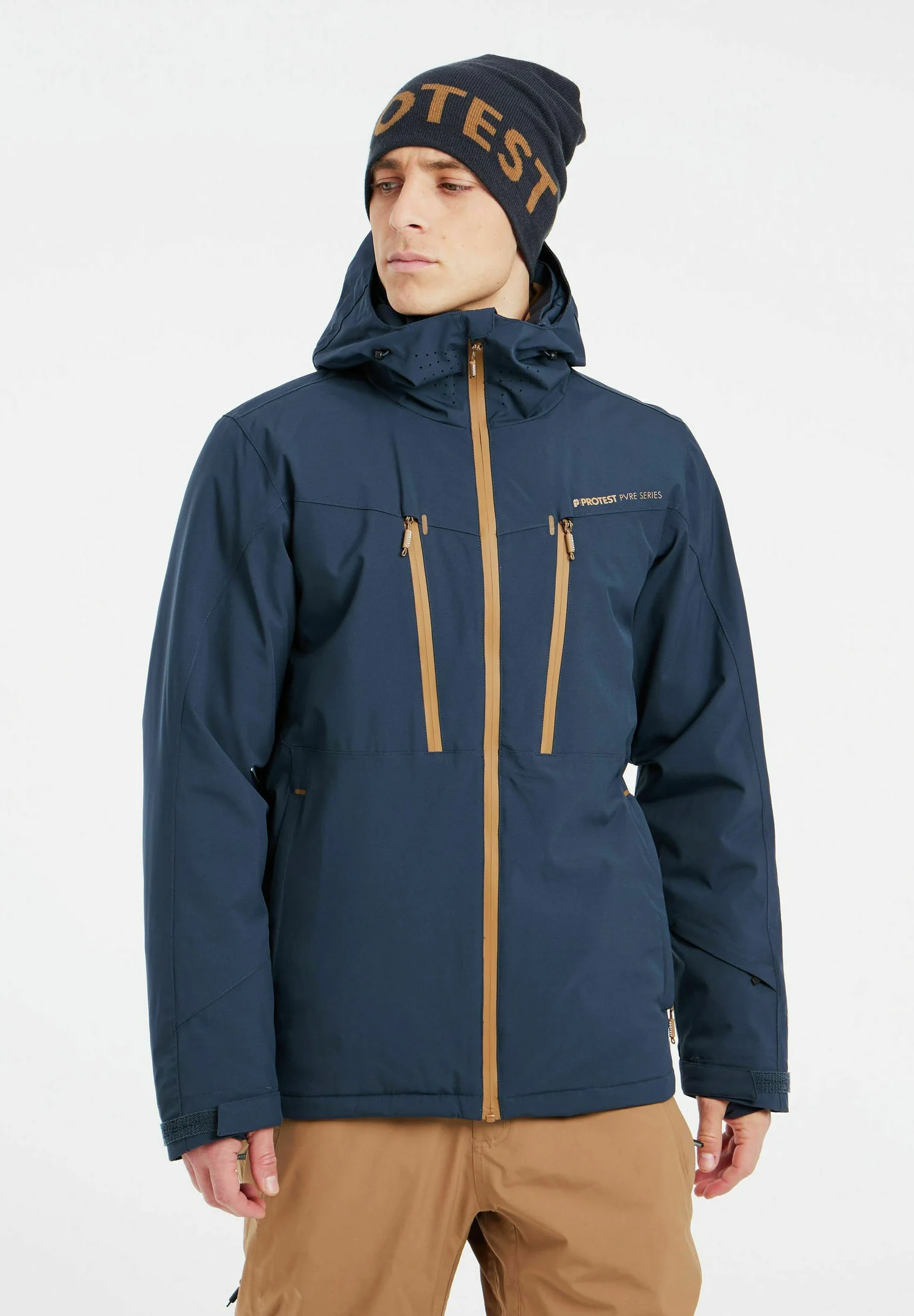Chaqueta de esquí de protesta