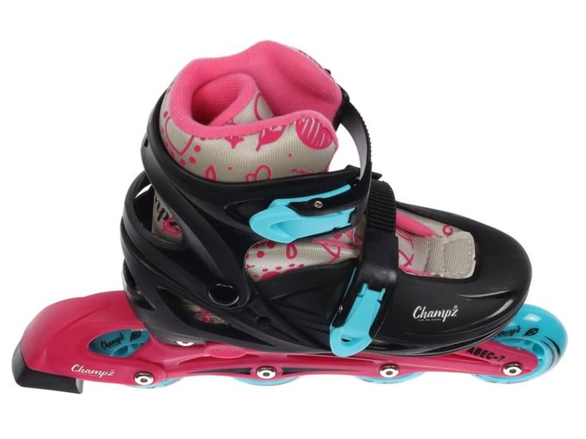 Champz Rosa ABEC7 Hardboot verstellbare Inline-Skates