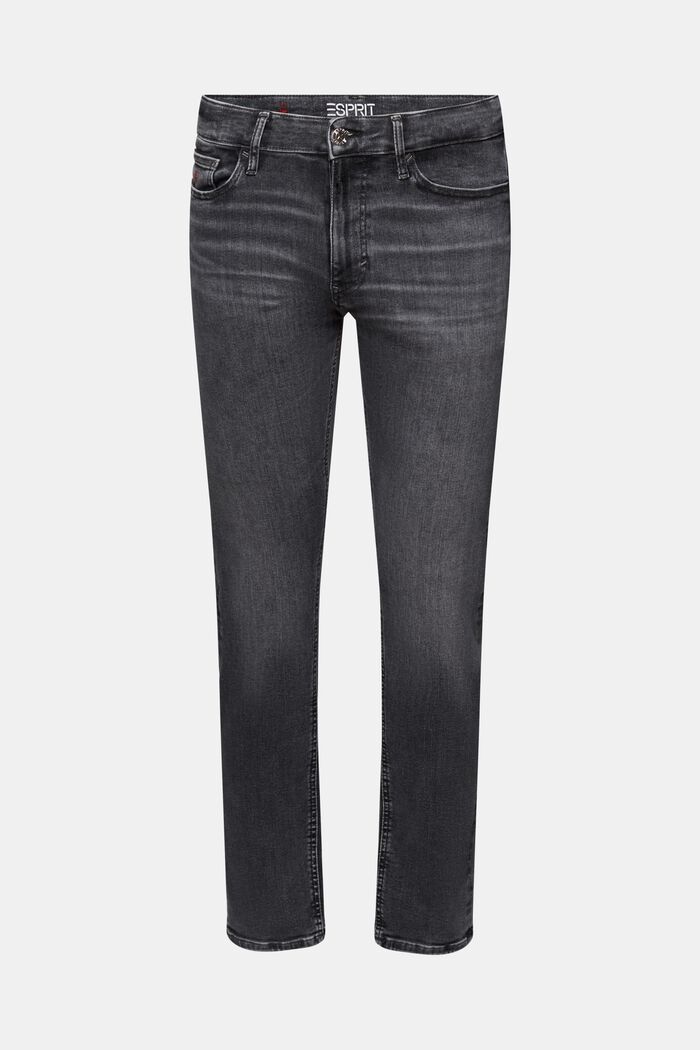 Schmale Jeans mit mittlerer Bundhöhe