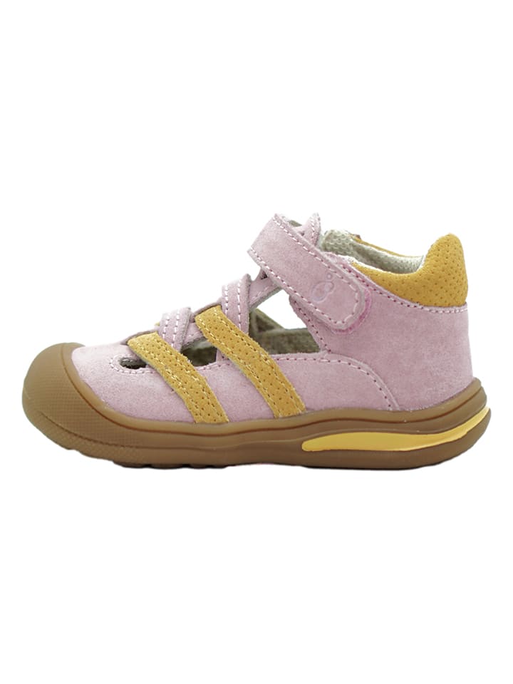 lamino Leder-Halbsandalen in Rosa günstig kaufen