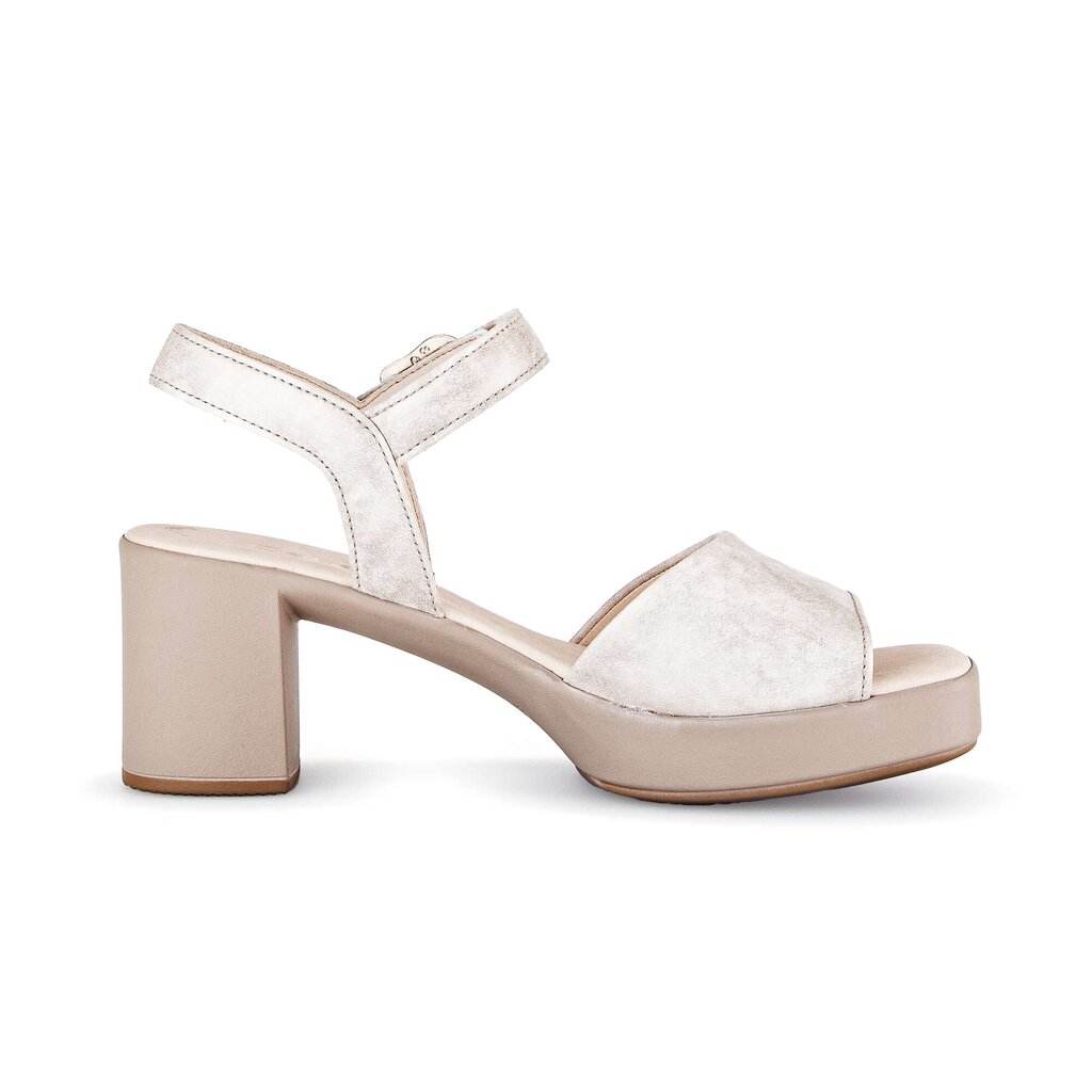 Gabor fashion Plateau Sandale beige