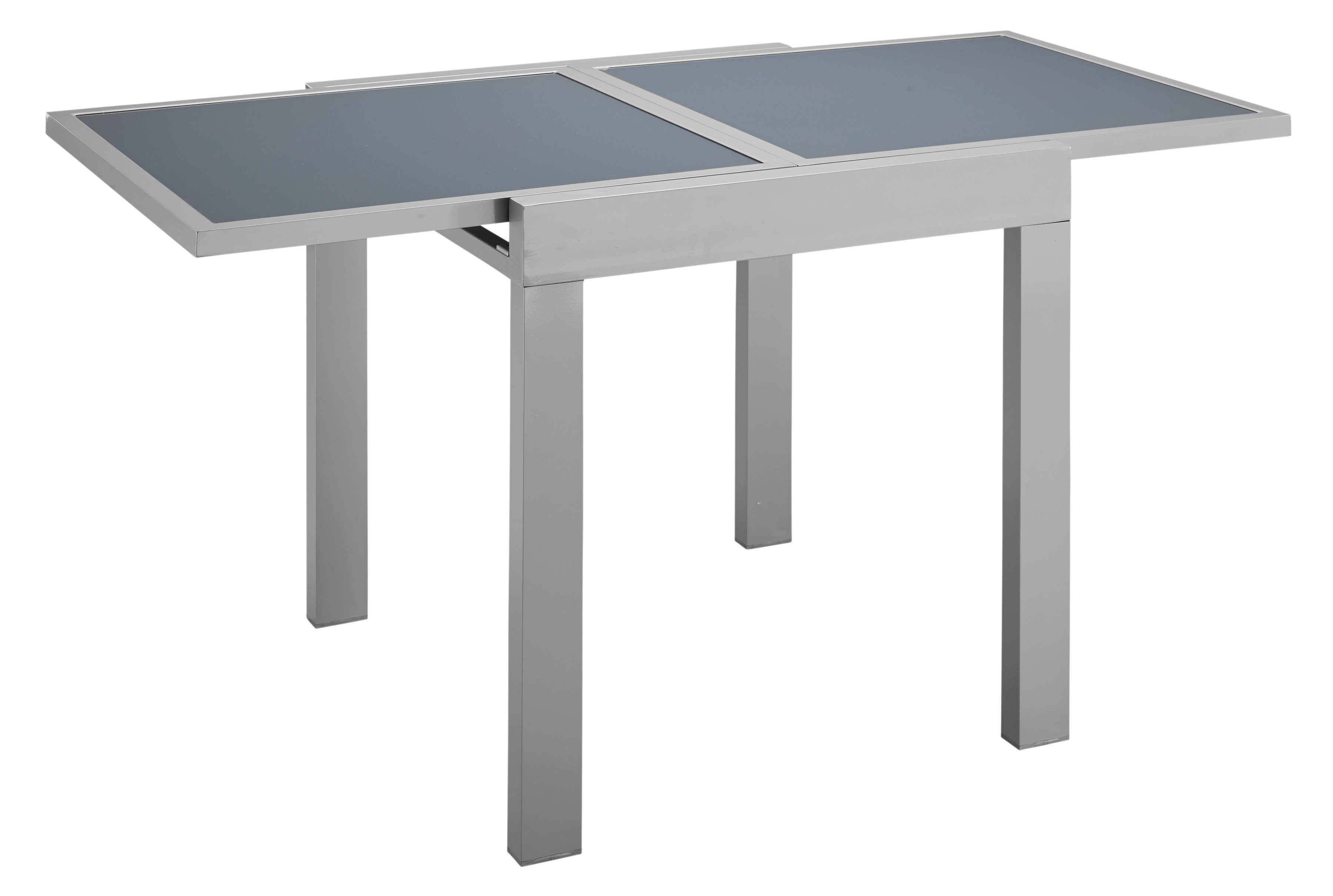 MERXX Gartentisch Lima, 65x65-130 cm, ausziehbar