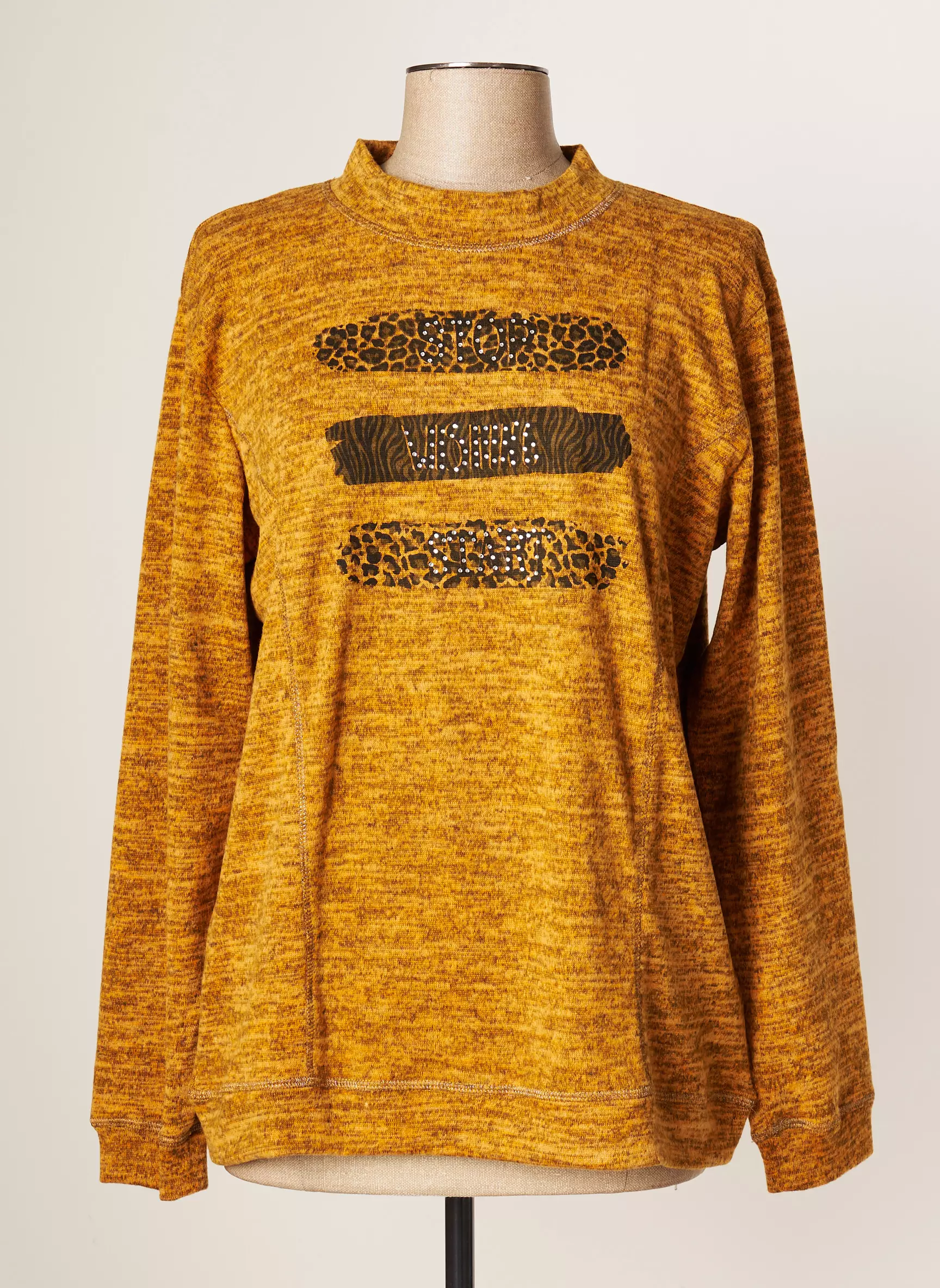 Joy Of Life Pulls Femme couleur jaune