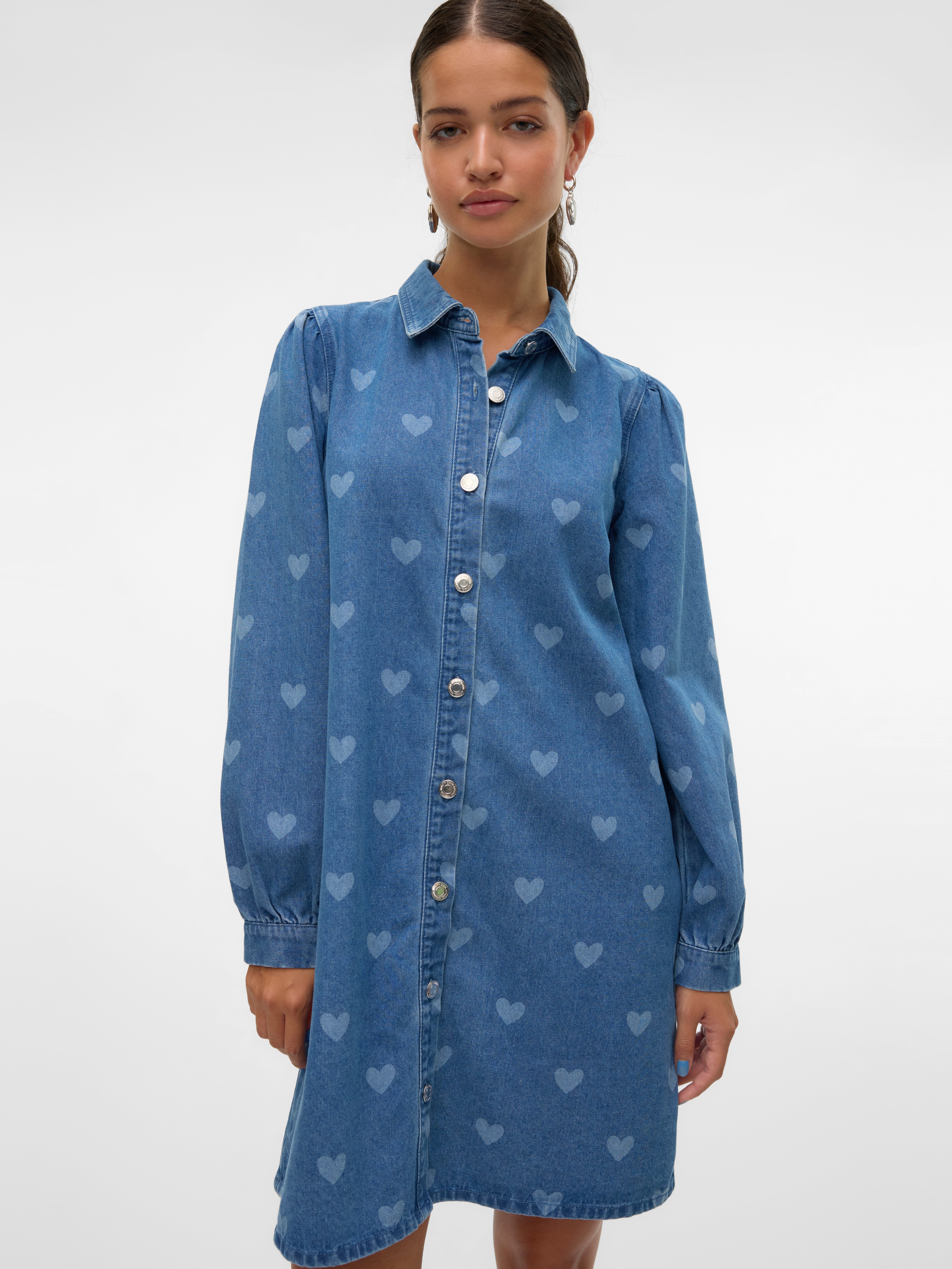 VMLUCIE Langes Kleid