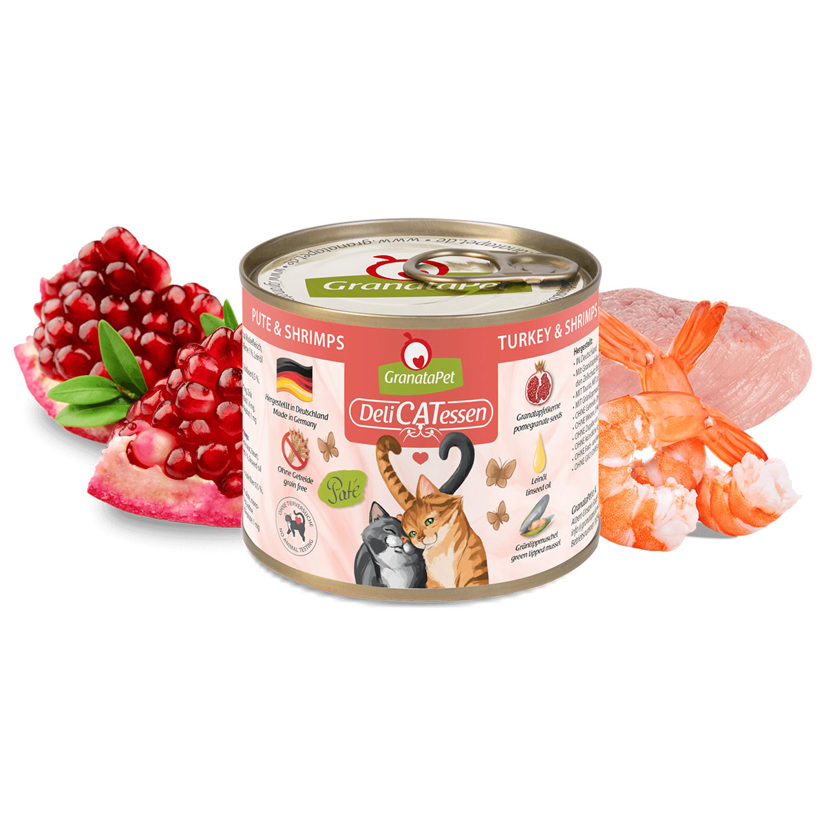 GranataPet Katze - Delicatessen Dose Pute & Shrimps bei ZooRoyal
