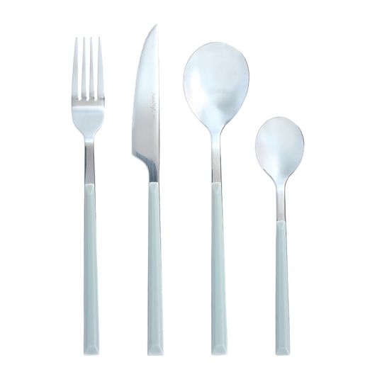 Set de tacâmuri Celadon cu 24 de piese