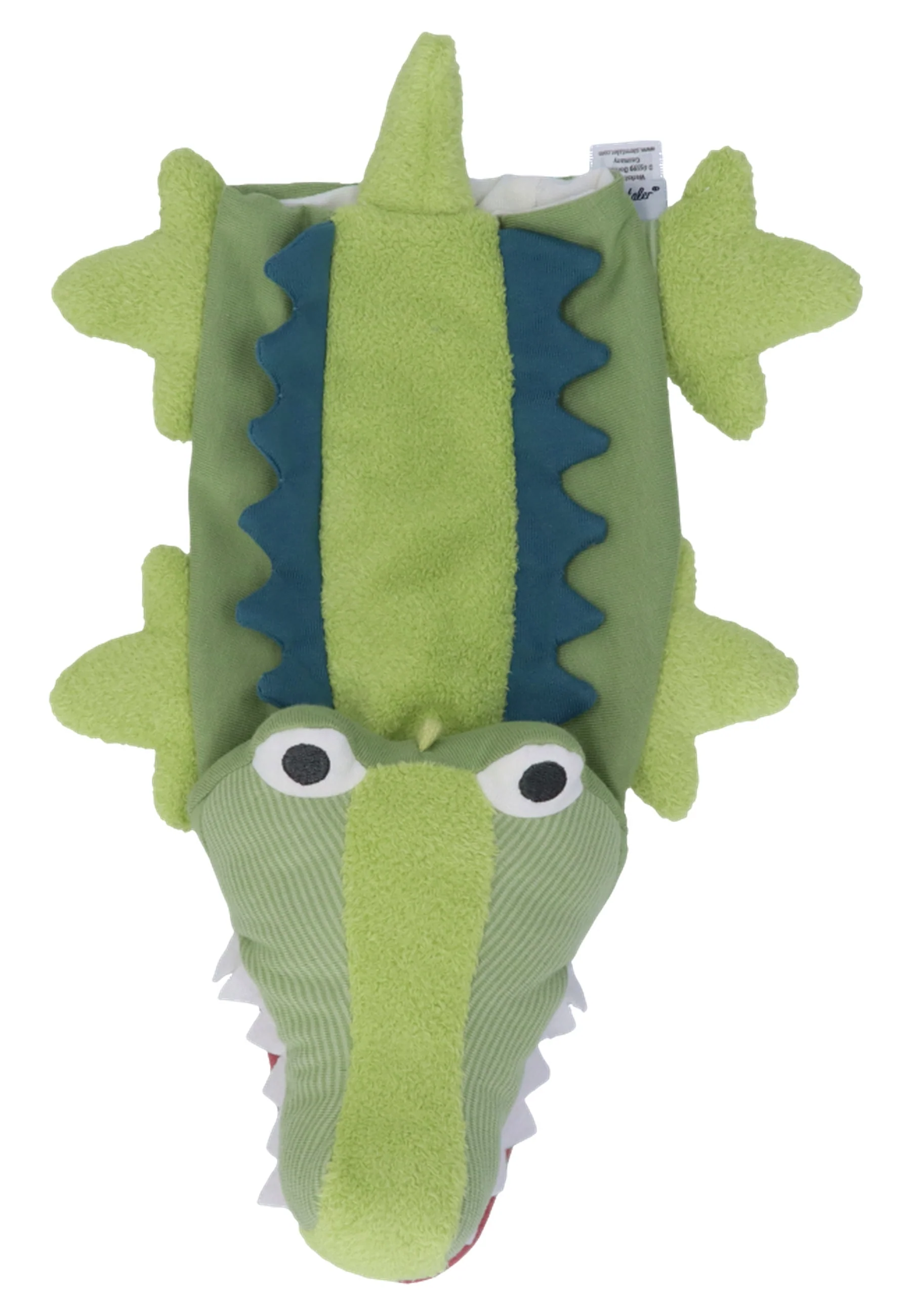 Handpuppe Krokodil, 35cm für das Kasperletheater