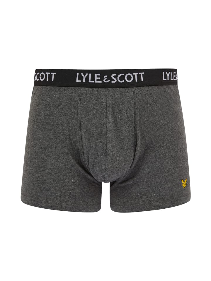 Lyle & Scott Trunks 5-Er Set in Schwarz/Weiß/Hellgrau/Dunkelgrau/Dunkelblau günstig kaufen