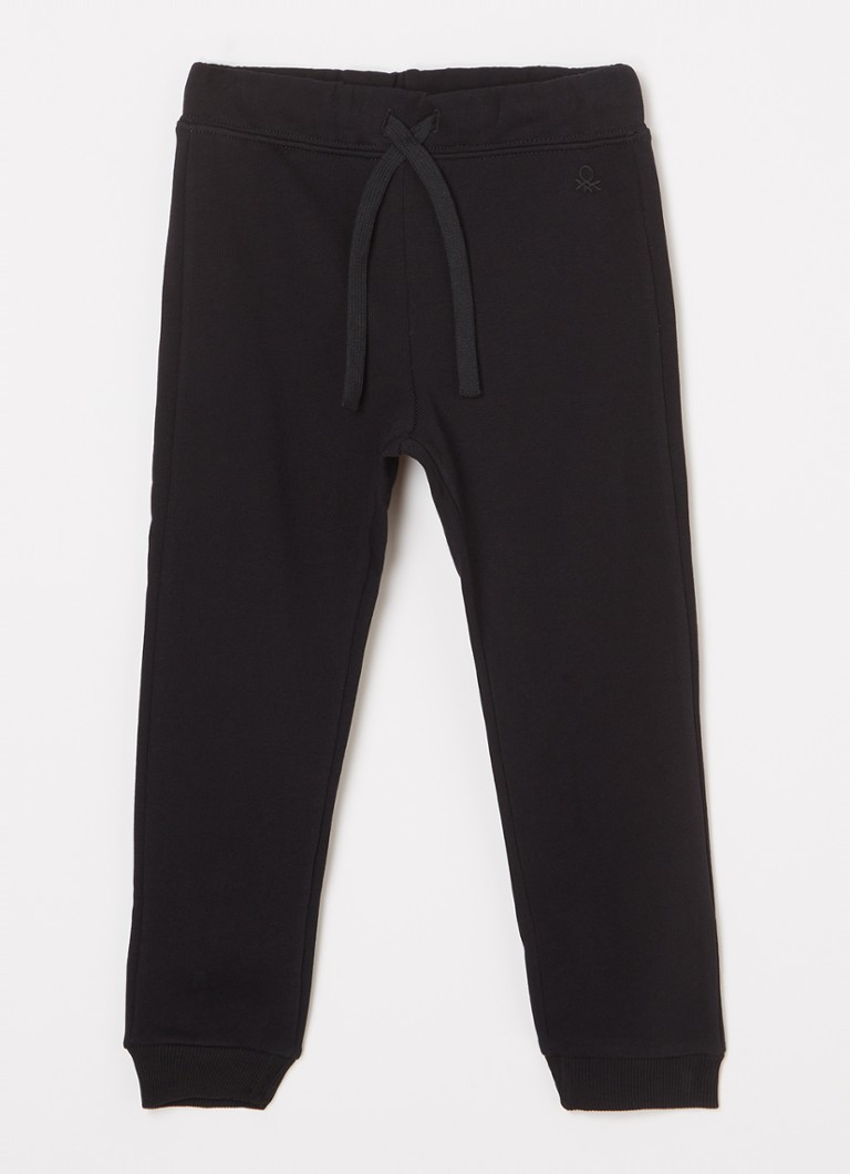 Pantaloni de trening Benetton slim fit cu șnur de strângere
