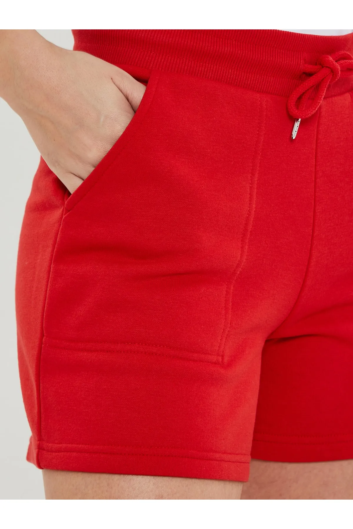 Threadbare  Shorts - Rot - Mittlerer Bund