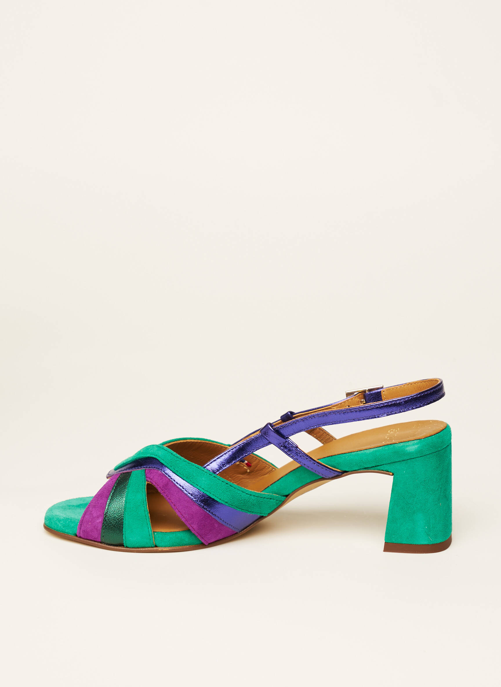 Bocage Sandales Nu Pieds Femme couleur multi
