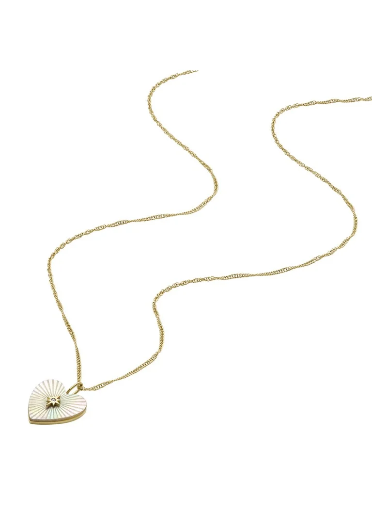 Κολιέ με μενταγιόν Fossil Sutton JF04731710