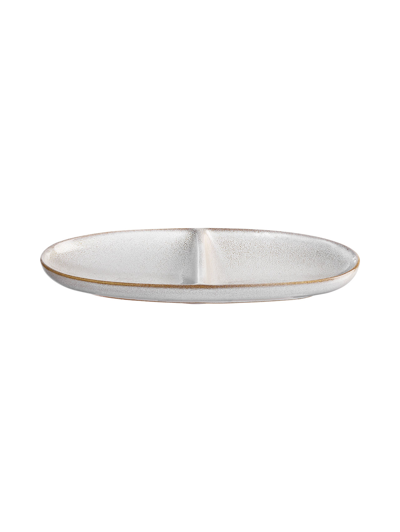 ASAAperitifteller 2-geteilt 20 cm