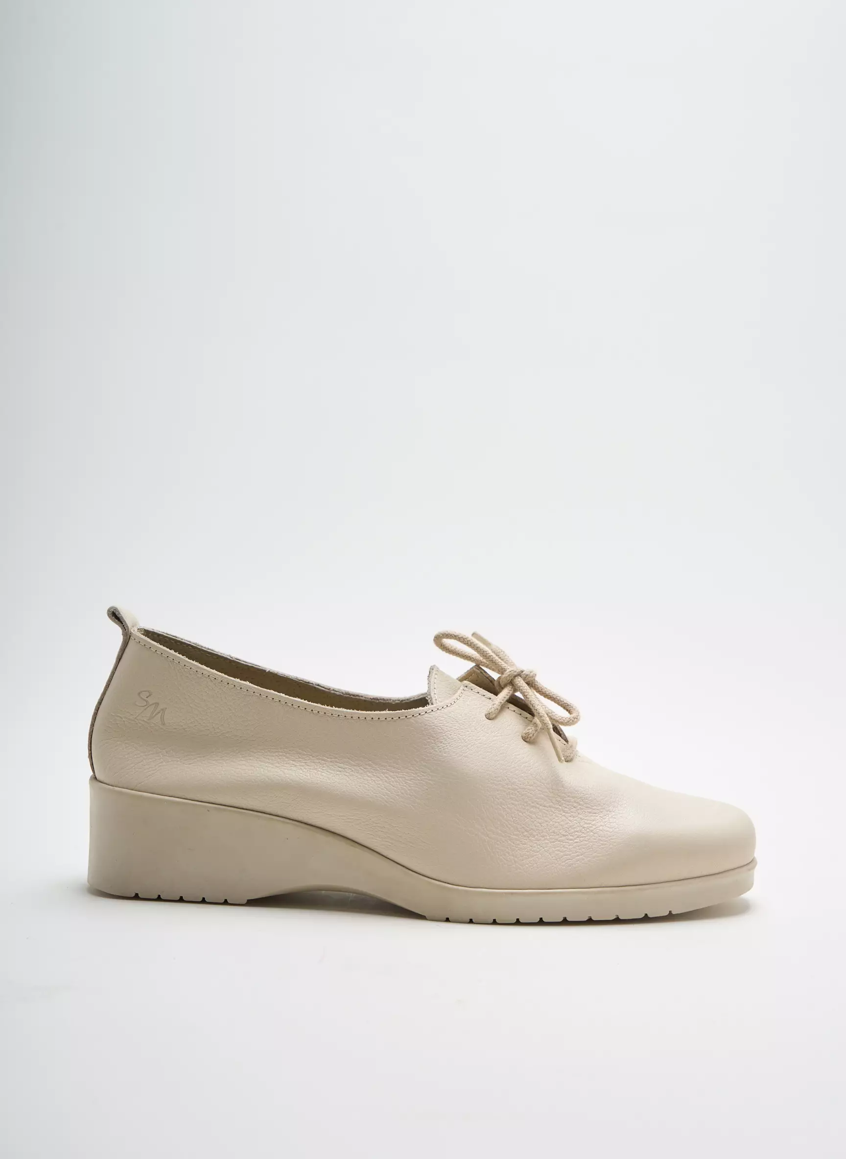 Sevres Derby Femme couleur beige
