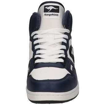 KangaROOS Slam Point Mid Sneaker in blau