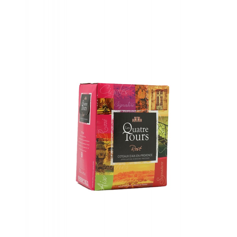 Les Quatre Tours Signature Rosé 3 L