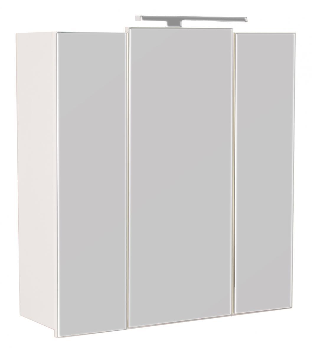 Posseik Spiegelschrank „Homeline“ 70 cm mit LED Lampe EEK: F