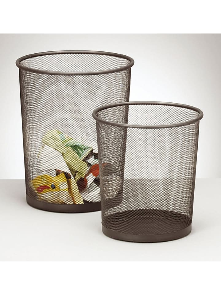 Zeller Present Papierkorb in schwarz günstig kaufen onesize
