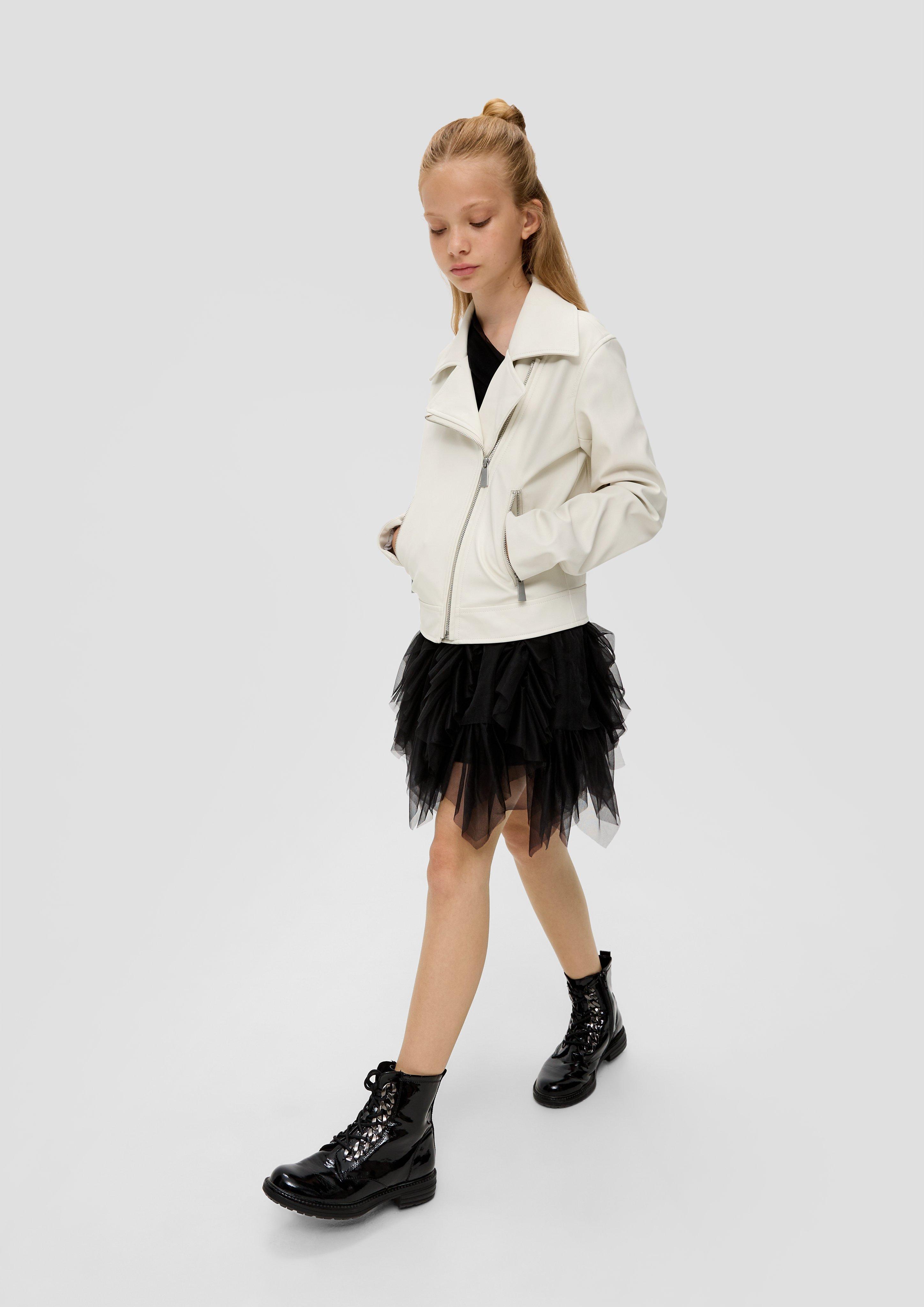 Bikerjacke mit Reißverschlusstaschen  2140218-0330