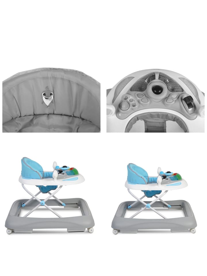 Moni Lauflernhilfe Sharky in blau günstig kaufen onesize