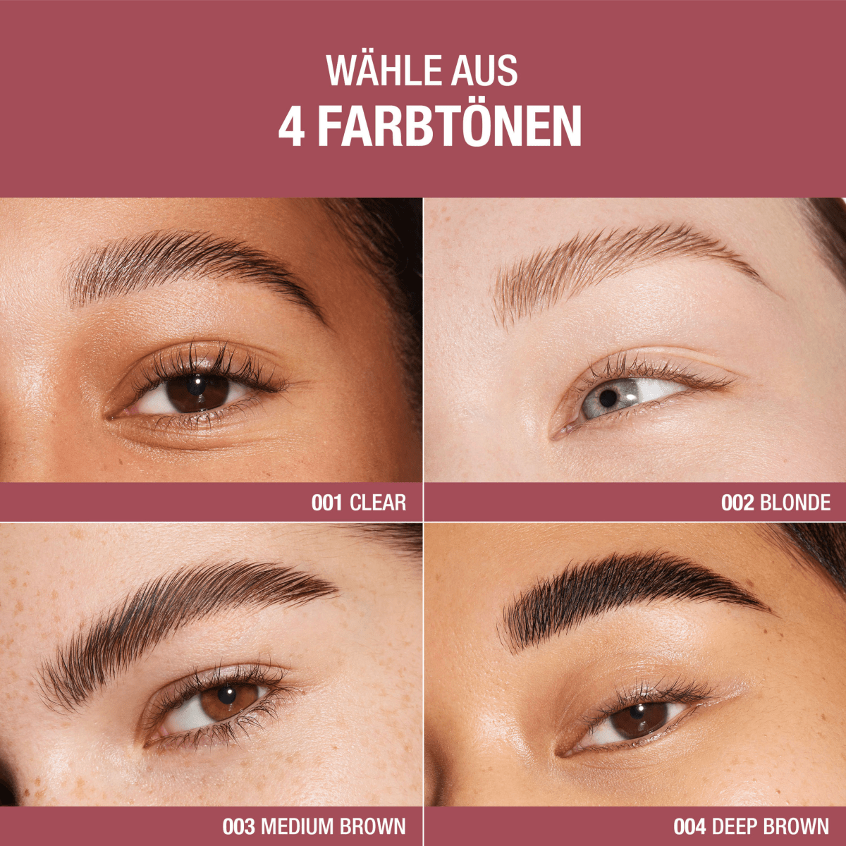 Augenbrauengel Wonder'Freeze 004 Deep Brown, 7,5 g
