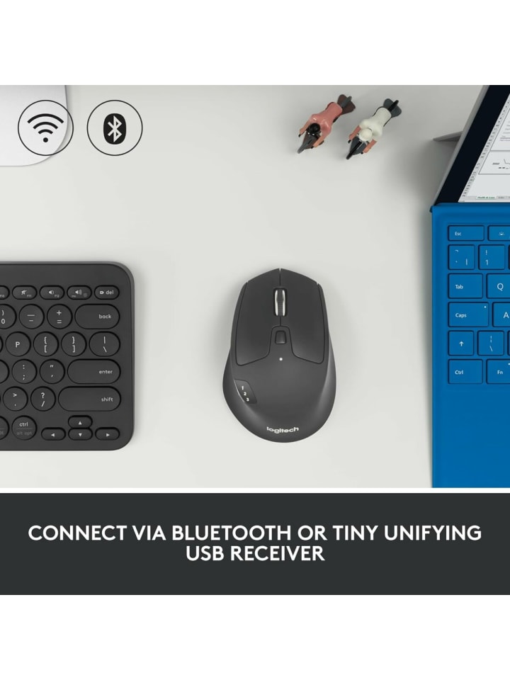 Logitech Multifunktionale Maus mit hyperschnellem Scrollrad und in Schwarz günstig kaufen onesize