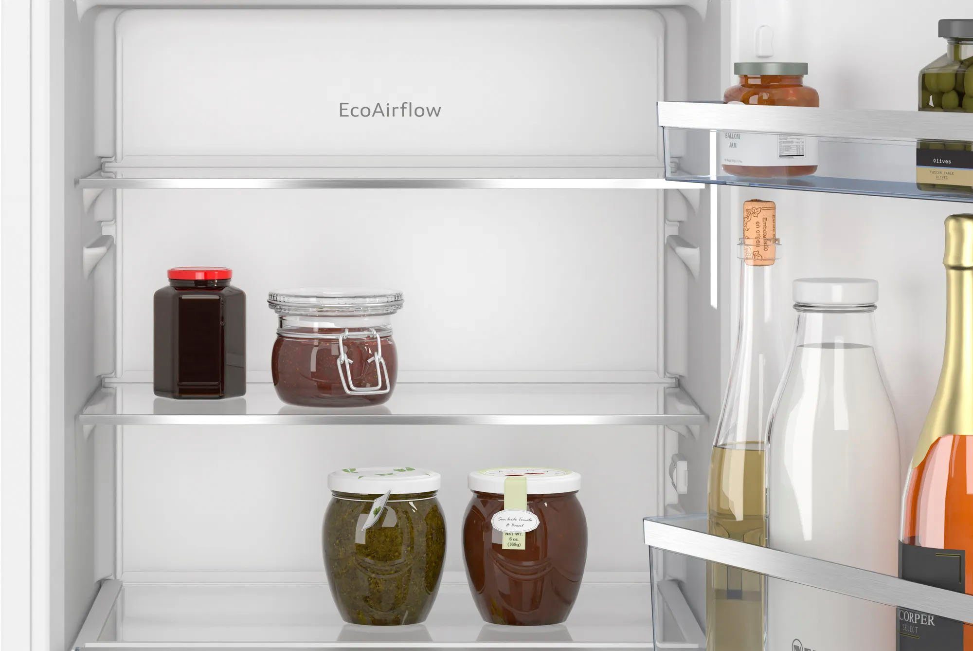 NEFF Einbaukühlschrank KI2322FE0, 102,1 cm hoch, 56 cm breit