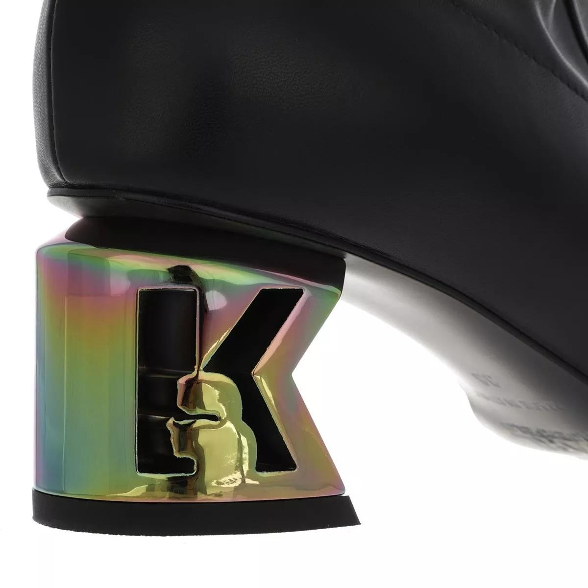 LAGERFELD Stiefeletten schwarz Overknee-Boot