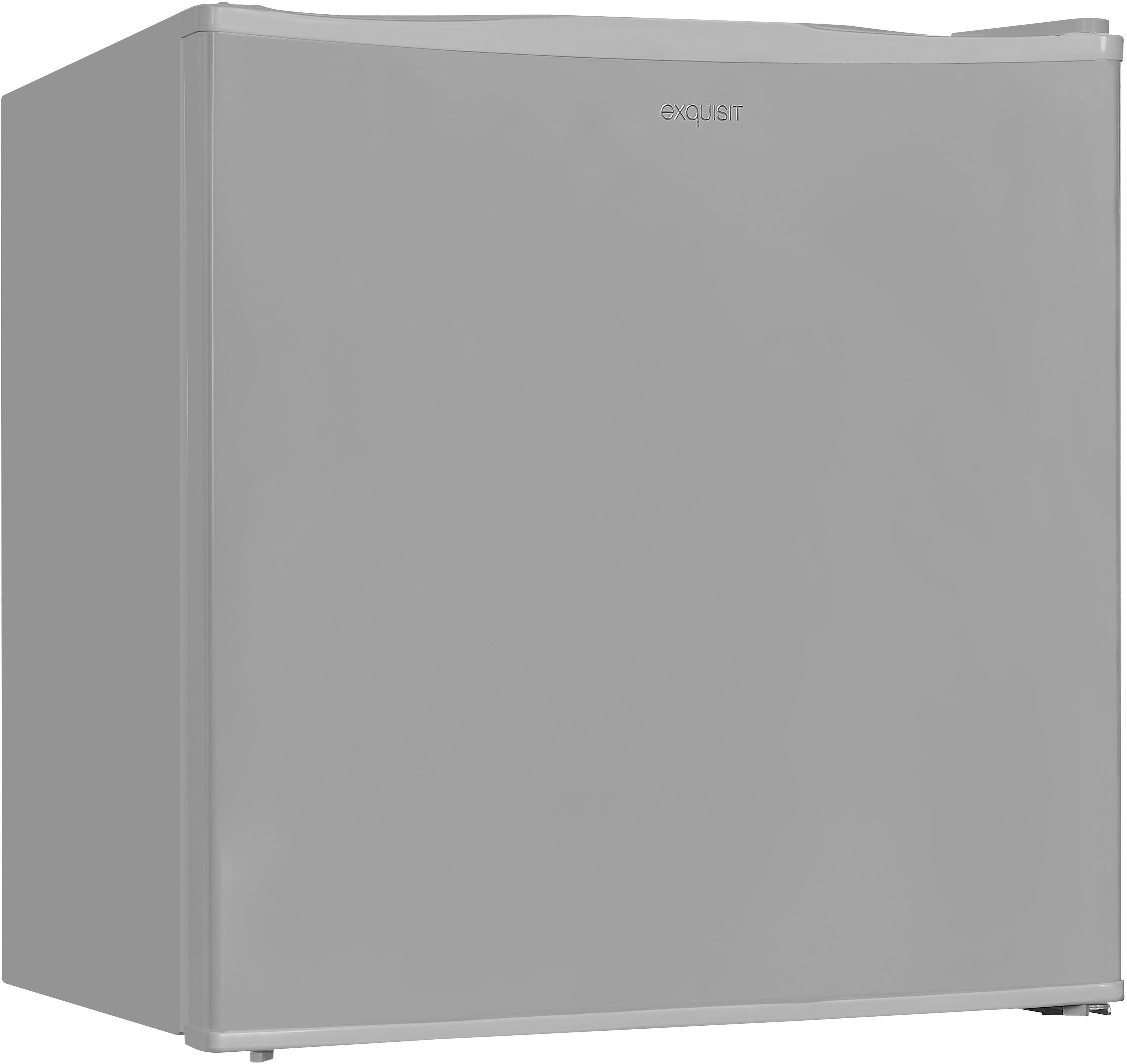 exquisit Kühlschrank KB05-V-151F grau, 51 cm hoch, 45 cm breit