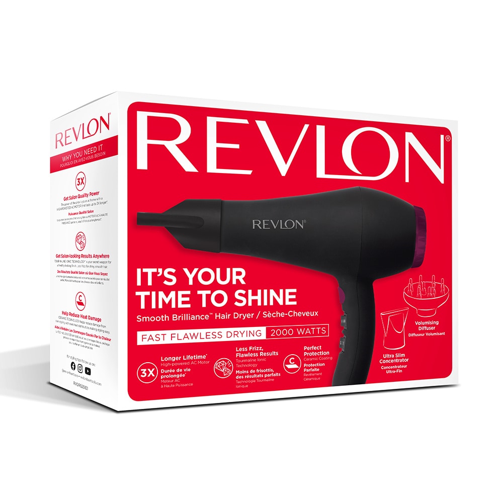 revlon accessories SECHE-CHEVEUX SMOOTH BRILLIANCE Sèche-cheveux puissant