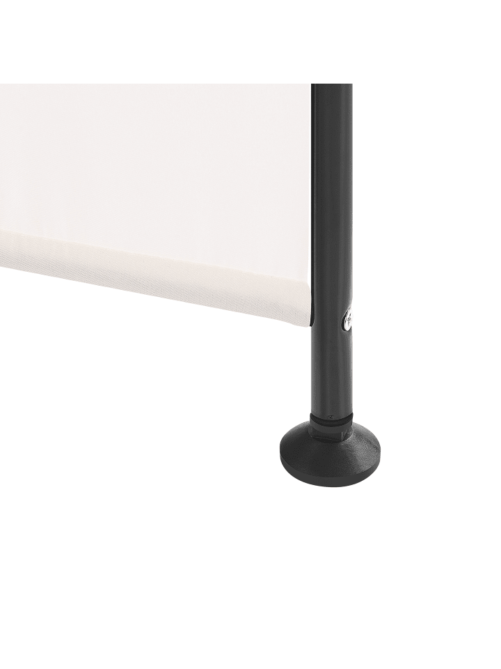 Beliani Paravent NARNI in Weiß - (W) 267 x (H) 170 x (L) 2 cm günstig kaufen onesize