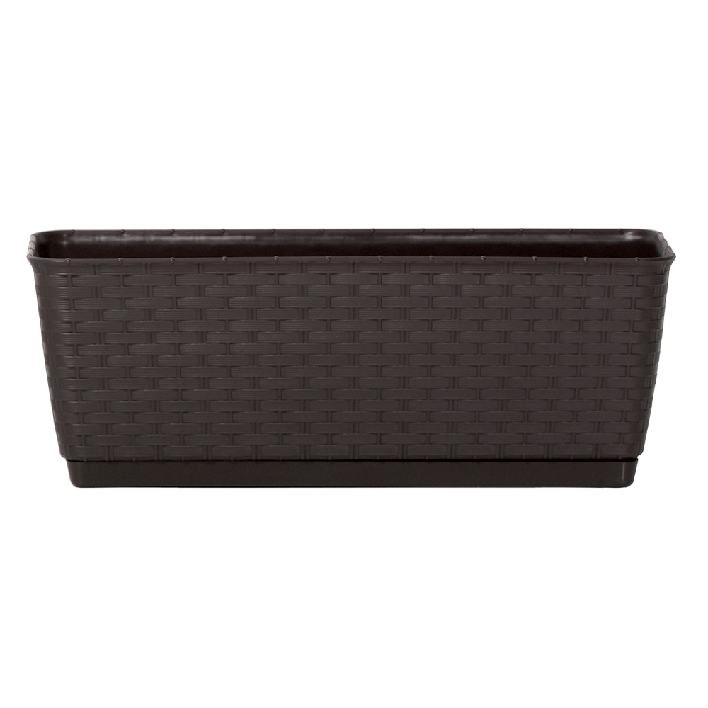 Protanic Pflanzkasten-Komplettset - Anthrazit, 2er Set