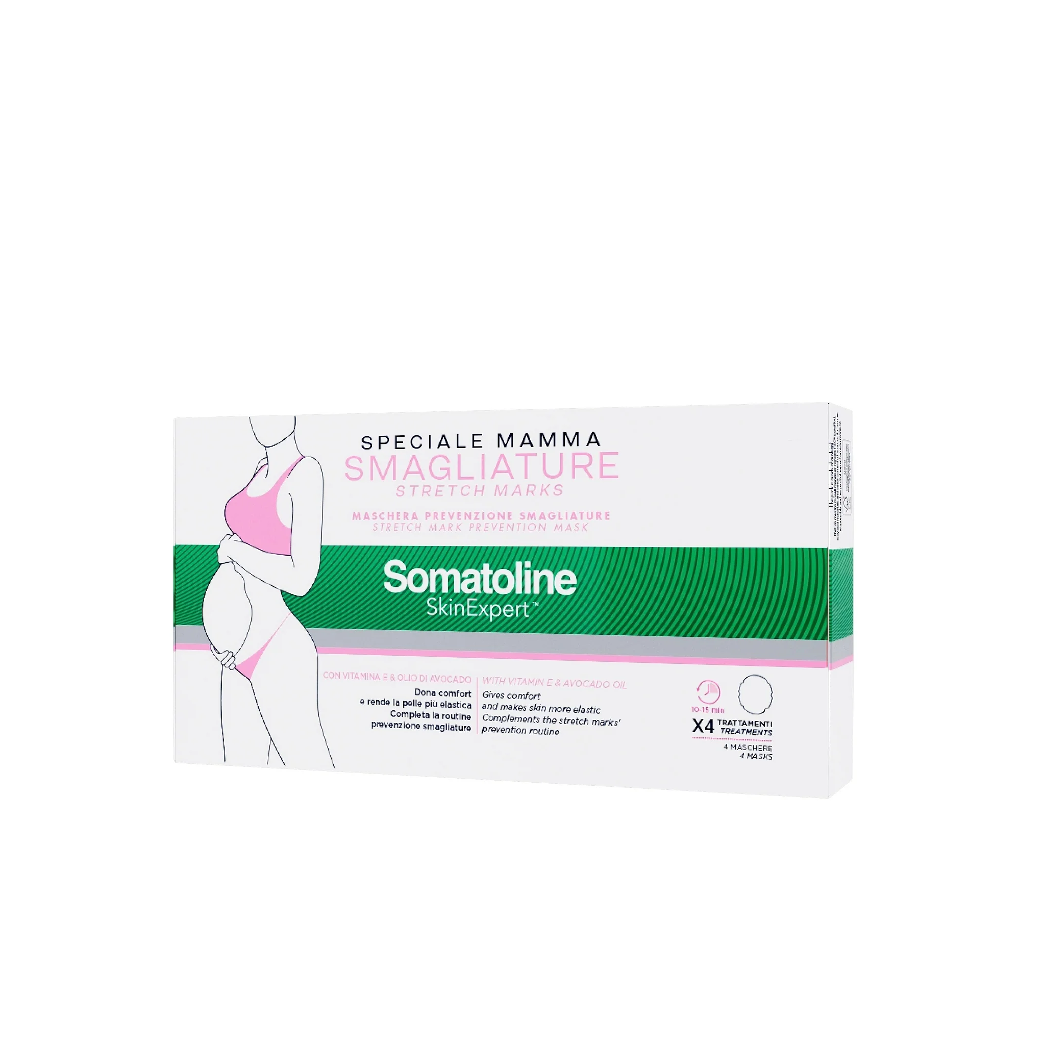 Máscara Elasticizante Especial para Mamães - Cintas e Adesivos, Creme Elasticizante para Estômago e Quadris para Prevenir Estrias