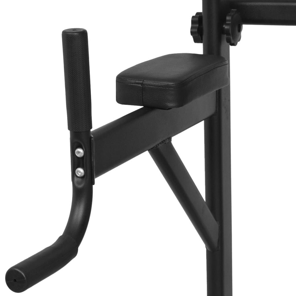 vidaXL Hantelbank Kraftturm 182-235 cm