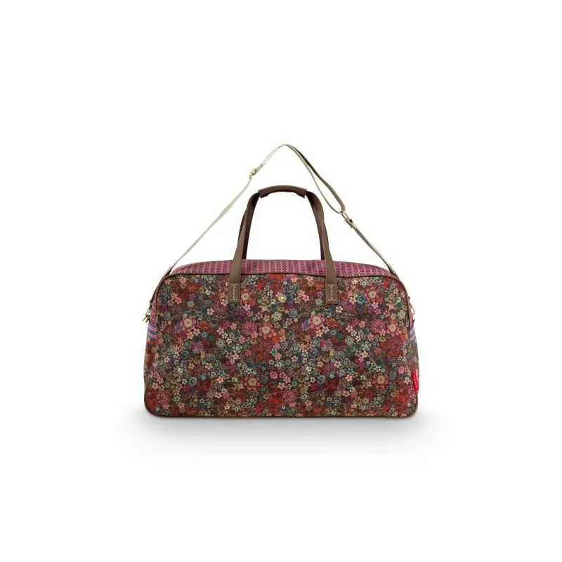 Pip Studio Tovy Weekend Bag Large Tutti i Fiori - Red