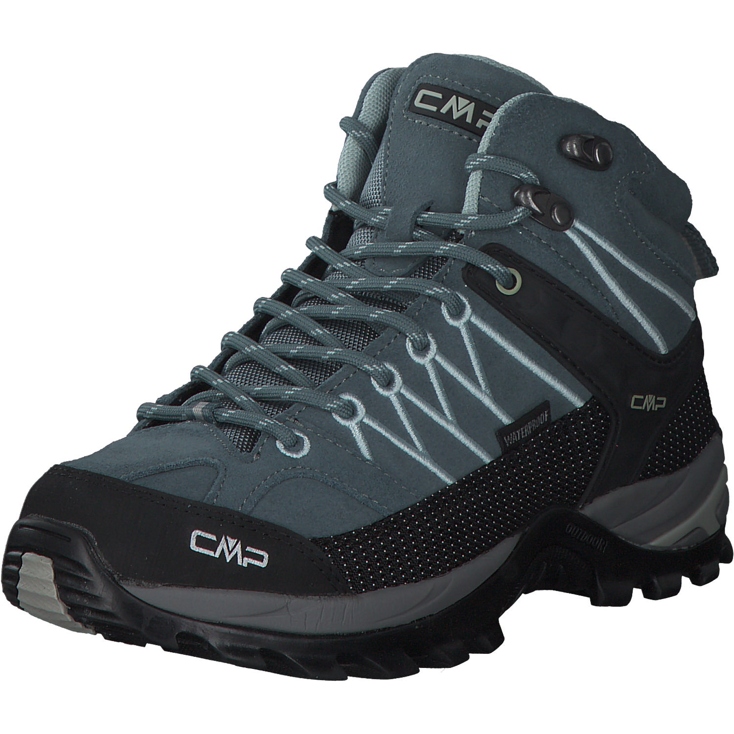 CMP Rigel Mid 3Q12946, Trekkingschuhe, Damen, Mineral Green