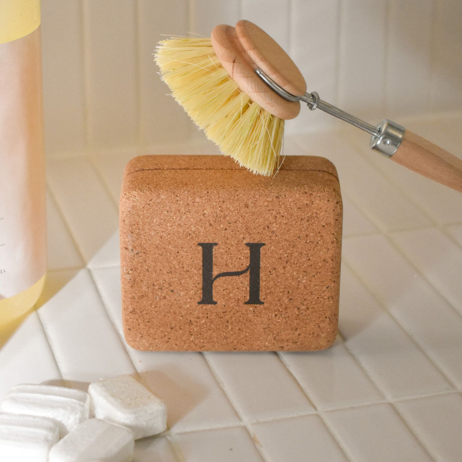 hosane Ecrin en Liège Biodégradable, Résistant, Pratique