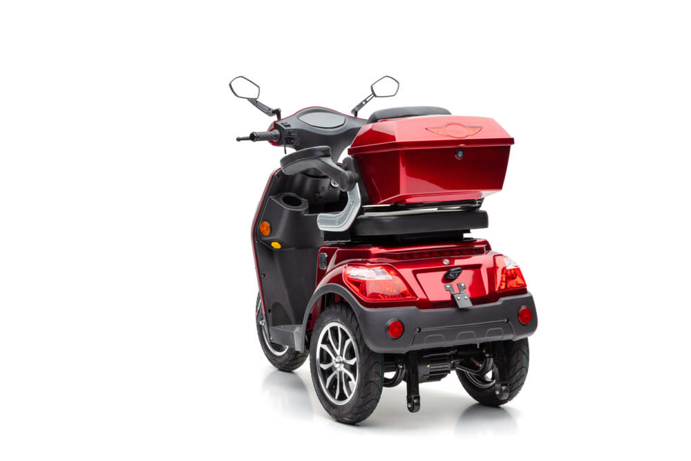 Econelo Elektro Dreirad Roller J1000 Rot