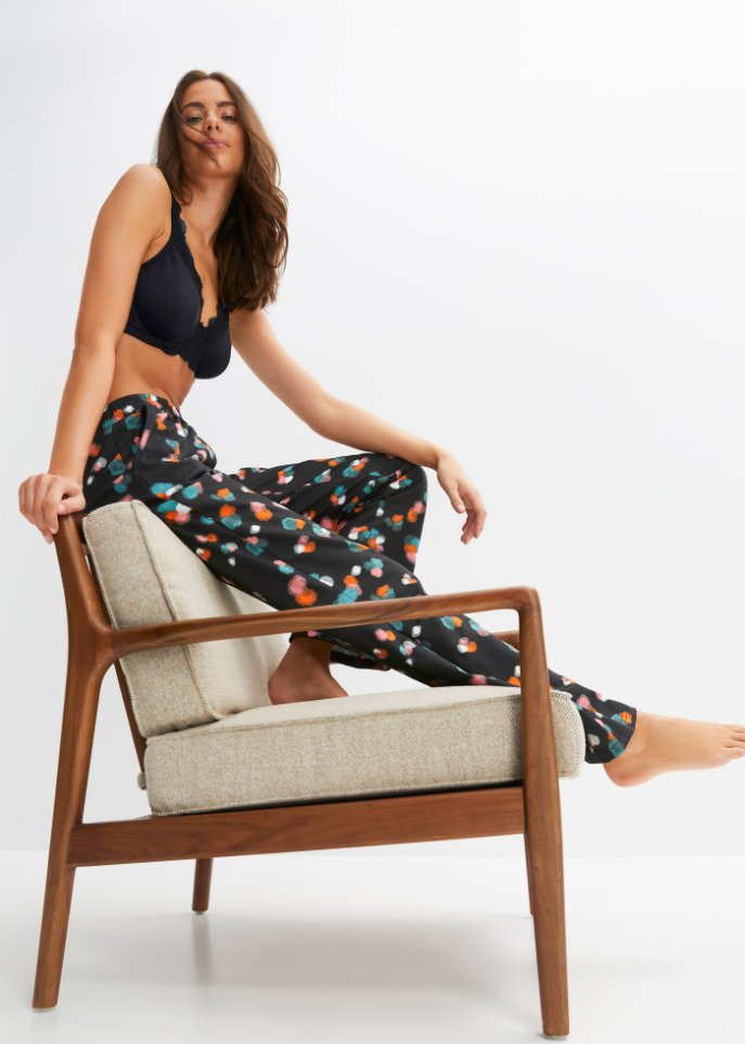 Pyjamahose mit Eingriffstaschen
