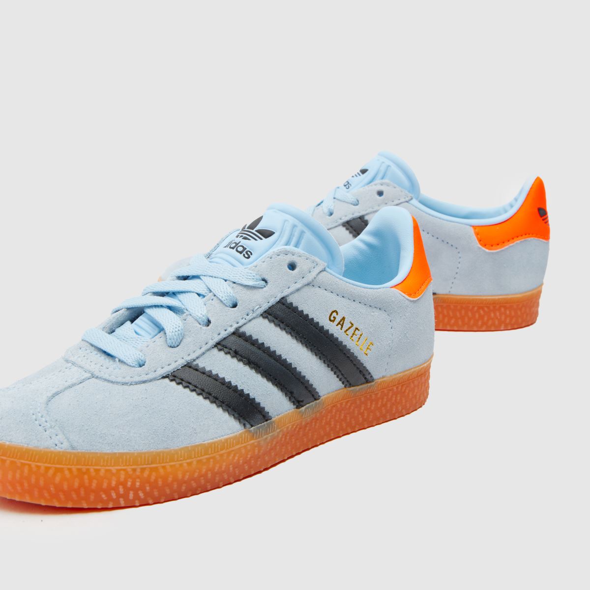 adidas halványkék gazelle fiú junior cipők