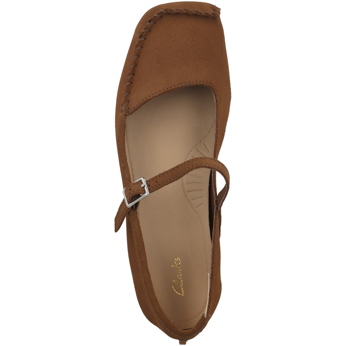 Clarks Freckle Bar Ballerinas dunkelbraun