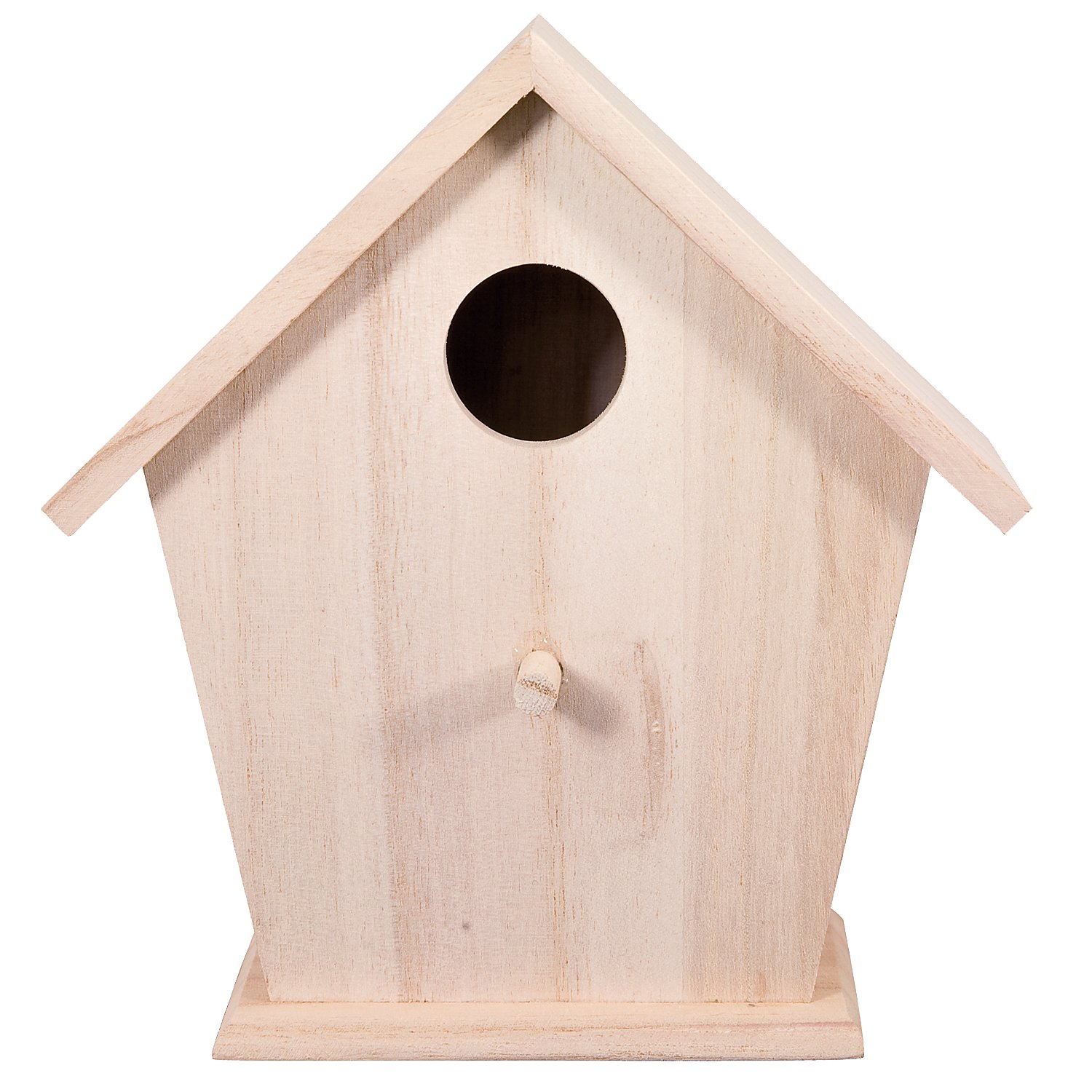 Vogelhäuschen aus Holz, 16 x 8 x 17,5 cm