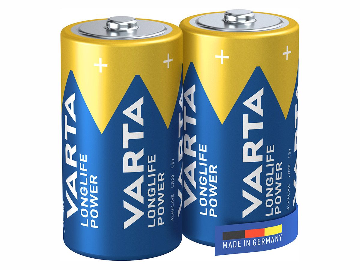 Varta 2x Longlife Power C Batterien