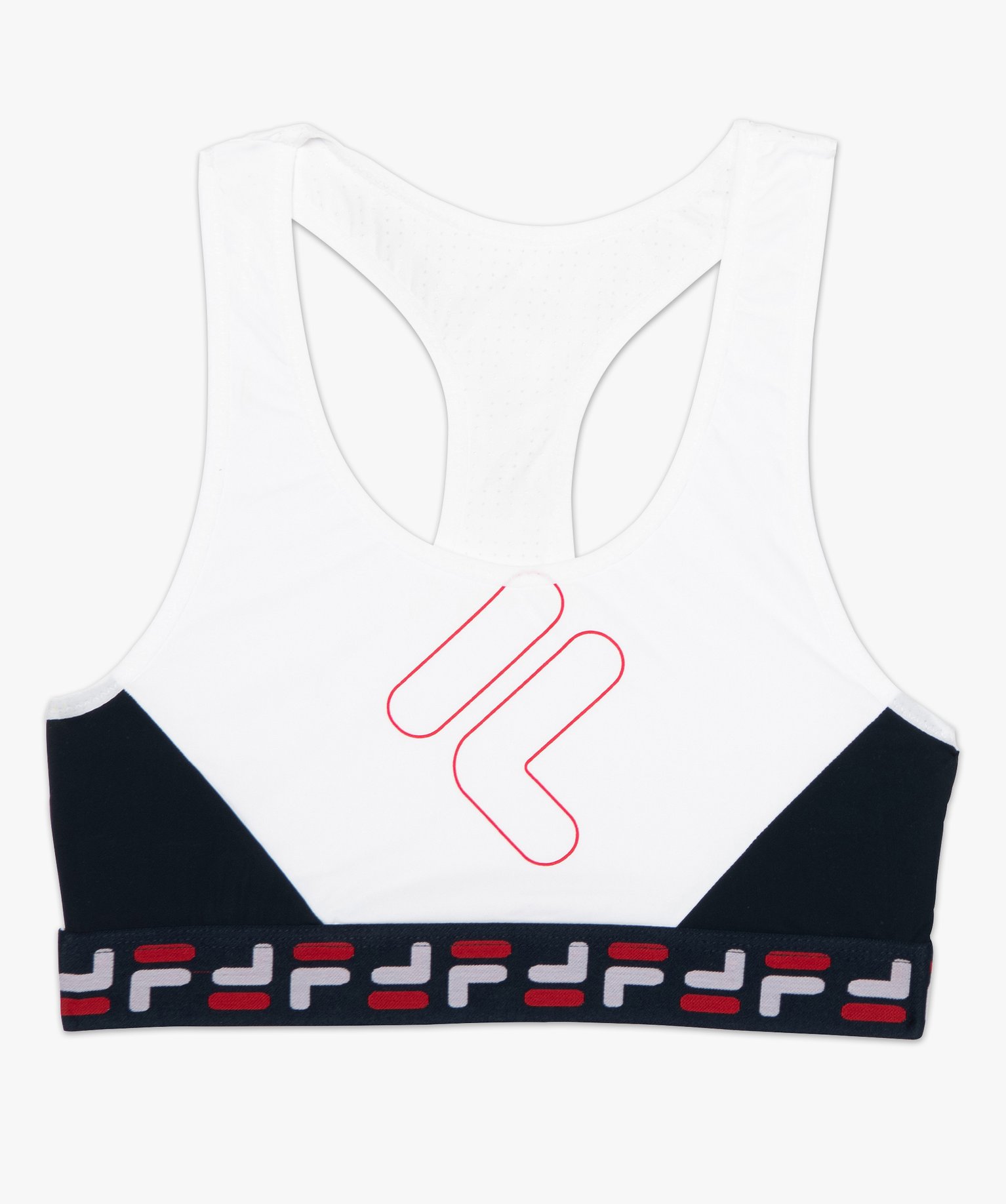 Brassière femme avec dos nageur perforé - Fila bleu fonce | GEMO