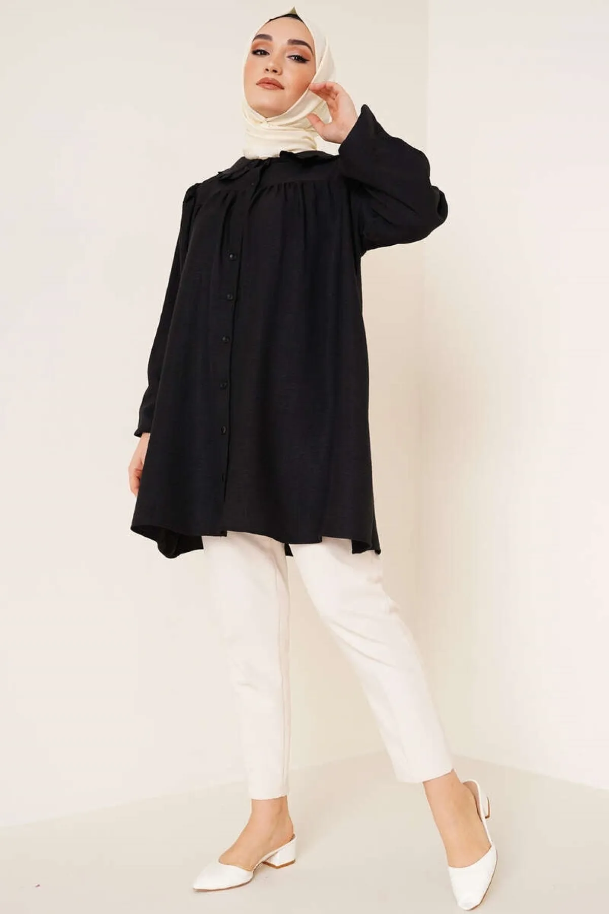 VOLT CLOTHİNG  Hemde - Schwarz - Regular Fit