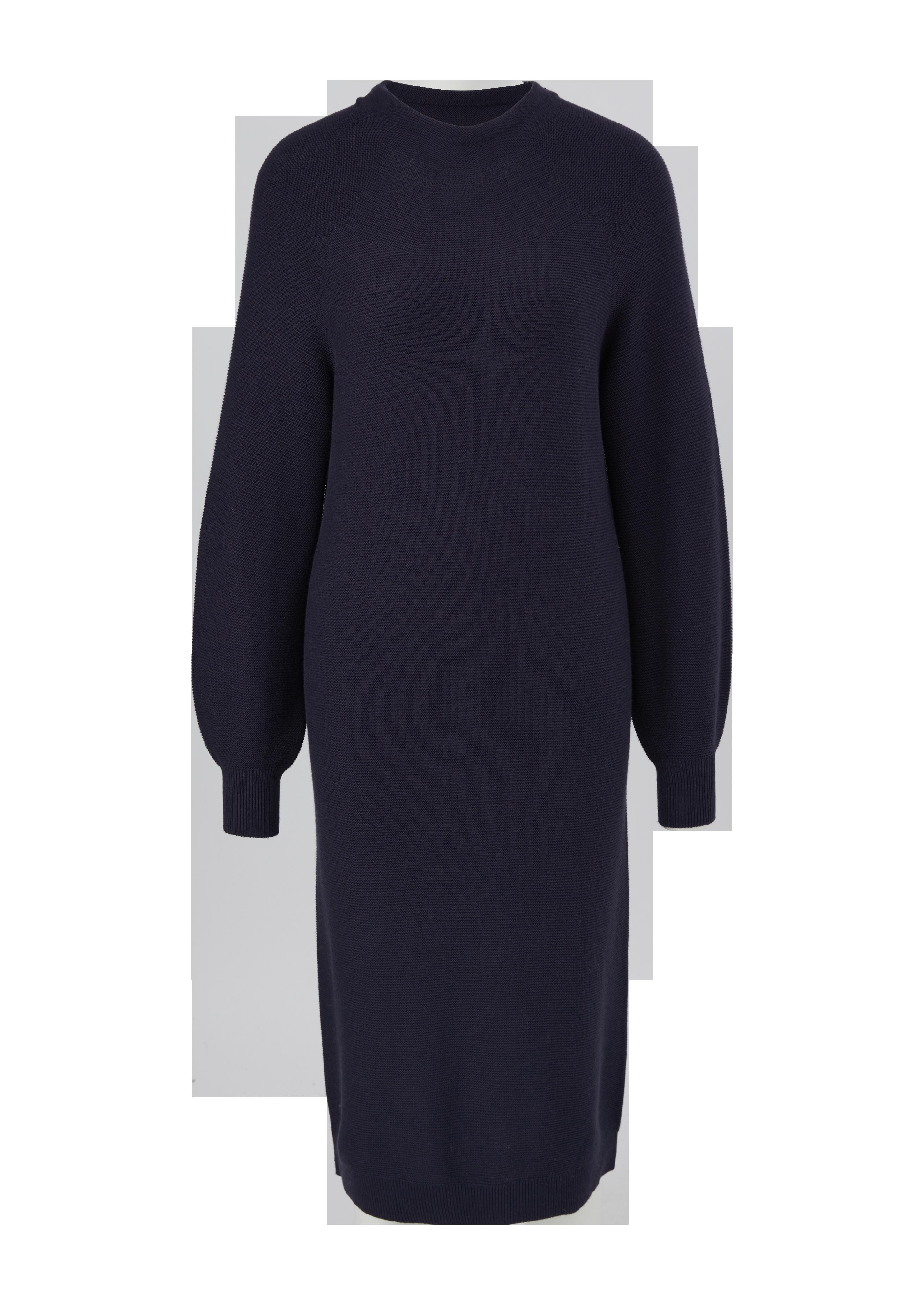 Midi-Kleid mit geripptem Saum  2125717-5959