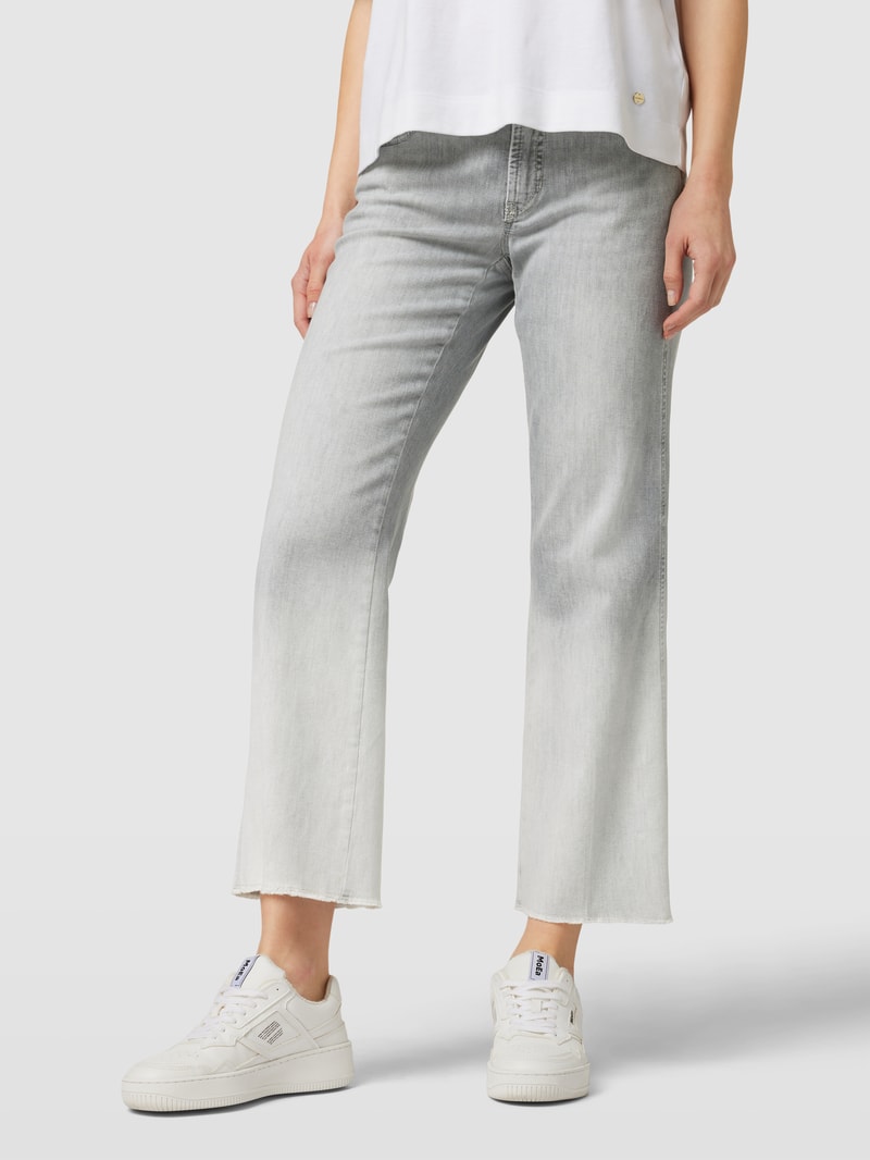 Relaxed Fit Jeans mit Stretch-Anteil in hellgrau