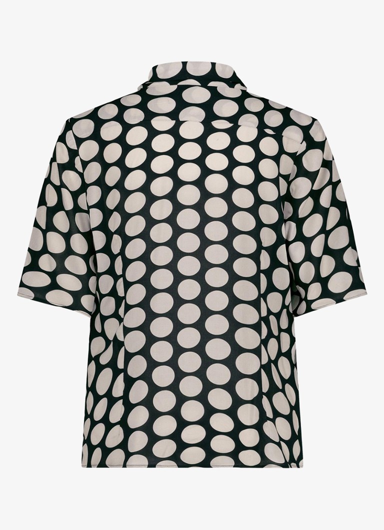 Blusa Studio Anneloes Jean a pois con papillon